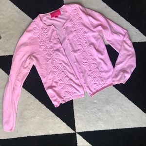 Lilly Pulitzer Pink Cardigan